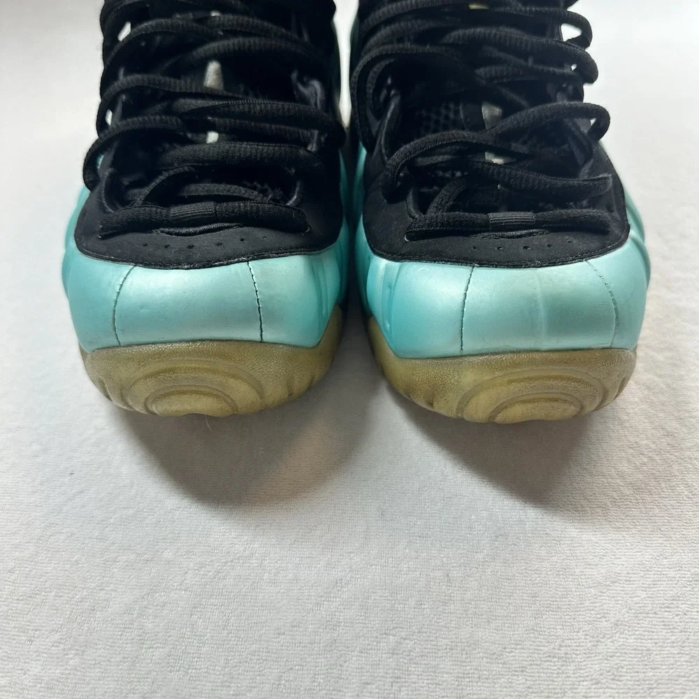 Nike‎ Air Foamposite Pro Island Green Chrome Size 9 Mens Sneakers